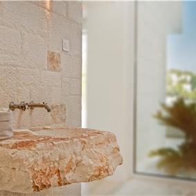 Luxury 6 Bedroom Brac Island Beach Front Villa With Heated Infinity Pool and lift near Sumartin sleeps 12